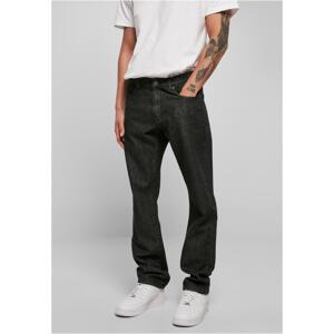 Pánské džíny Organic Straight Leg Denim černé