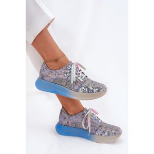 Dámské Kožené Polobotky Sneaker na Platformě Maciejka