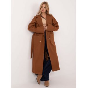 Coat LK-PL-509786.99 - light brown
