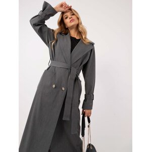 Coat LK-PL-509754.42-dark grey