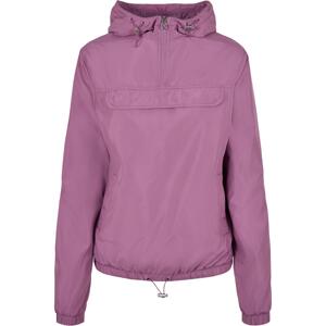 Dámská základní přetahovací bunda duskviolet