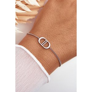 Glam Chic Dámský náramek z nerezové oceli stříbrne