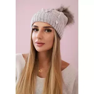 Kesi Čepice K168 světle béžová
