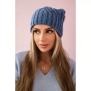 Kesi Fleecová čepice Paulina K227 dark denim