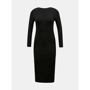 Černé svetrové šaty Jacqueline de Yong Kate