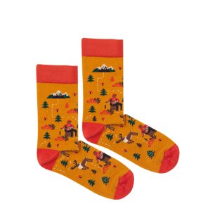 Kabak unisex ponožky vzorované výlet z města
