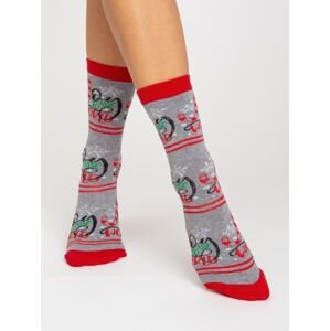 3 páry ponožek s vánočním potiskem