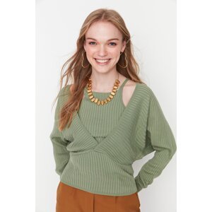 Trendyol Mint Blouse Sweater Knitwear Suit Knitwear Sweater