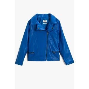 Koton Girls' Navy Blue Jacket