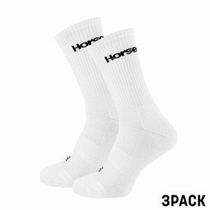 3PACK ponožky Horsefeathers bílé