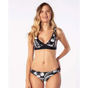 Plavky Rip Curl MIRAGE ESS PRINTED BRA  Black