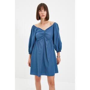 Trendyol Indigo Collar Detailed Dress