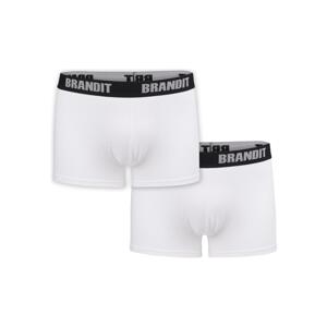 Boxerky Logo 2er Pack wht/wht