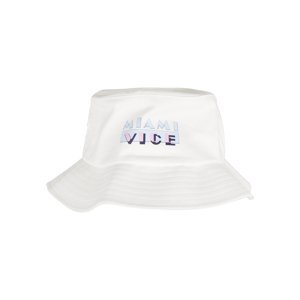 Klobouk Miami Vice Logo Bucket bílý