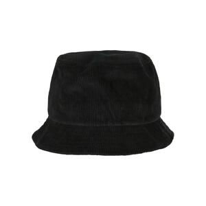 Manšestrový bucket Hat černý