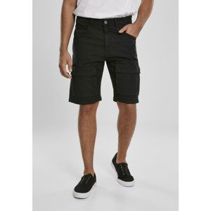 Performance Cargo Shorts černé