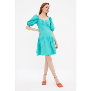 Trendyol Green Gathered Dress