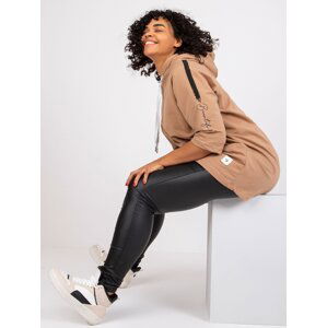 Mikina Miley's camel plus size