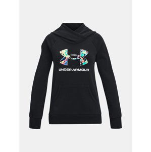 Under Armour Mikina Rival Logo Hoodie-BLK - Holky