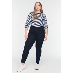 Dámské legíny Trendyol TBBSS22TA0021/Navy blue