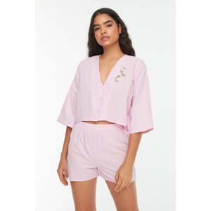 Trendyol Pajama Set - Rosa - Unifarben