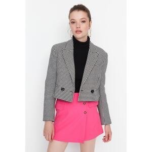Trendyol Pink Mini Skirt with Woven Buttons
