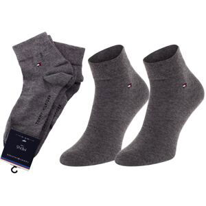 Pánské ponožky Tommy Hilfiger Tommy_Hilfiger_Socks_342025001758_2Pack_Grey