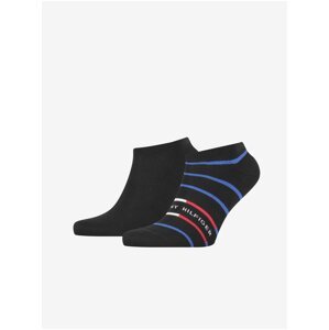 Pánské ponožky Tommy Hilfiger Tommy_Hilfiger_Socks_100002211_002_2Pack_Black
