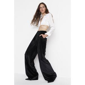 Trendyol Limited Edition Black Corduroy Pants