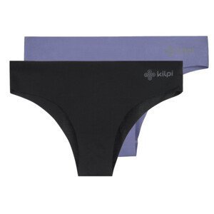 Dámské kalhotky 2 pack Kilpi NELIA-W černé + tmavě modré