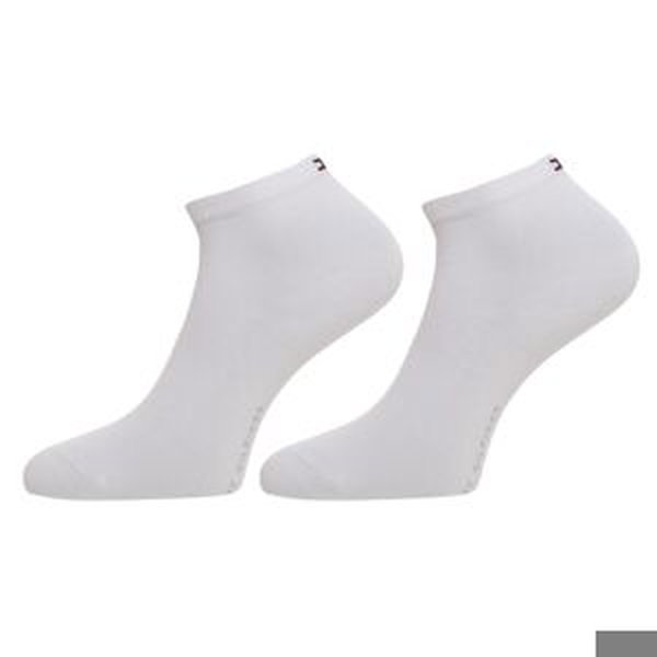 Tommy Hilfiger Sada dvou párů dámských kotníkových ponožek v bílé barvě Tommy Hil - Dámské