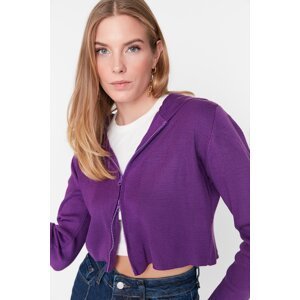 Trendyol Cardigan - Lilac - Fitted