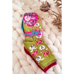 Legračních ponožek pro mládež 5-balení vícebarevne