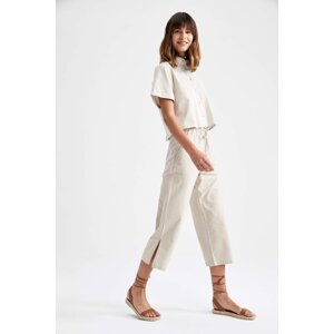 DEFACTO High Waisted Side Splits Culottes