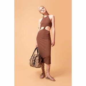 DEFACTO Fashion Fit Sleeveless Cut Out Maxi Dress