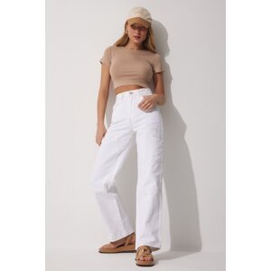 Happiness İstanbul Pants - White - Cargo