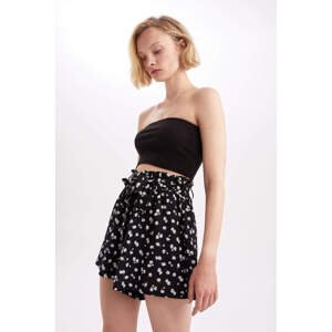 DEFACTO Relax Fit Printed Normal Waist Short