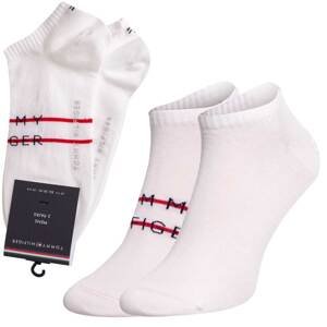 Sada dvou párů ponožek v bílé barvě Tommy Hilfiger Underwear - Pánské
