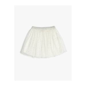 Koton Tutu Skirt with Glitter Lined, Elastic Waist.