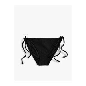 Koton Basic Bikini Bottoms with Tie Details on the Textured Sides.