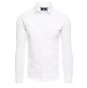 Pánská elegantní bílá košile Dstreet