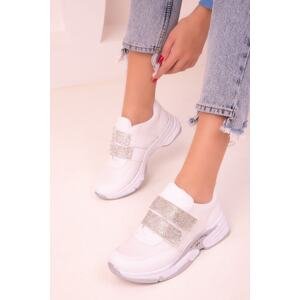 Soho Women's White Sneakers 17615