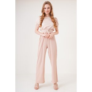 Bigdart 6543 Knitted Trousers - Biscuit