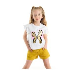 Denokids Seahorse Girl Kids T-shirt Shorts Set