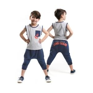 Mushi Anchor Boy T-shirt Capri Shorts Set