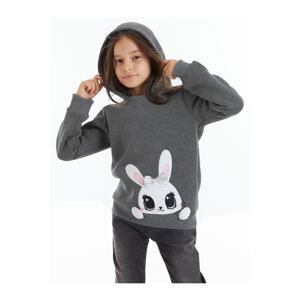 Denokids Cute Rabbit Girls Sweatshirt