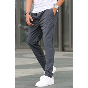 Madmext Parachute Fabric Smoked Basic Men's Trousers 6513