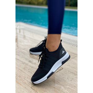 İnan Ayakkabı UNISEX BLACK KNITWEAR SNEAKER SNEAKERS