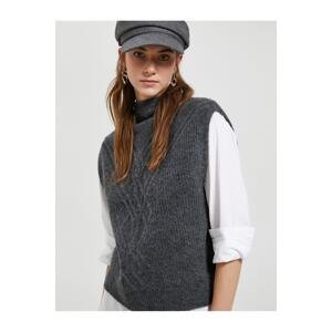 Koton Stand Collar Sweater Acrylic