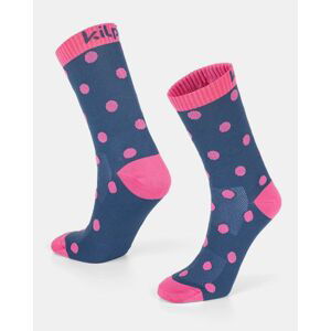 Unisex sportovní ponožky Kilpi DOTS-U Tmavě modrá